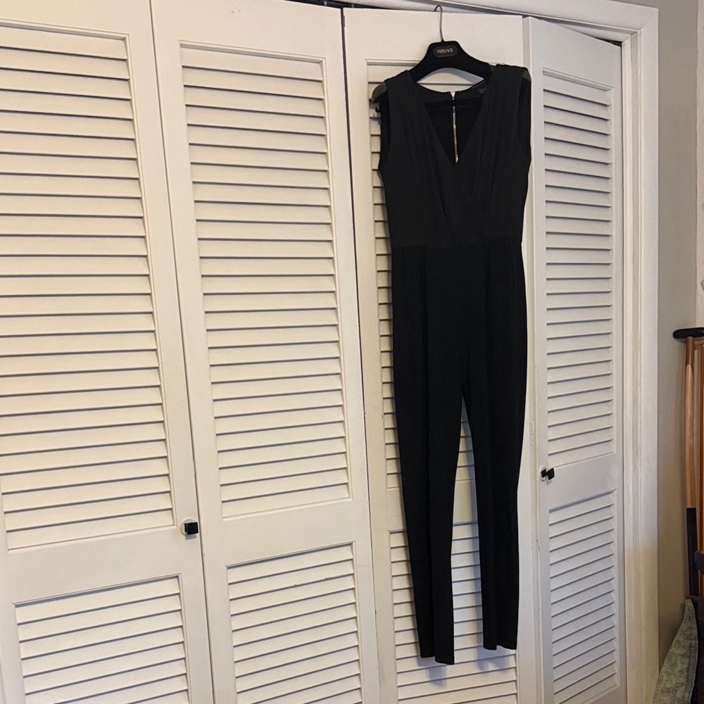 French Connection Black Sleeveless Jumpsuit See video - Picture 7 of 16